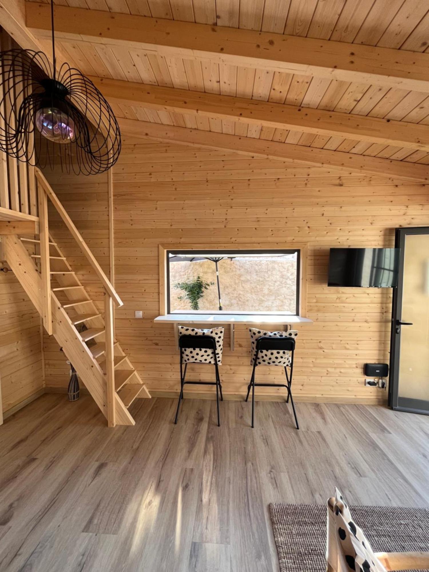 Vakantiehuis Wood11 - Charming Tinyhouse In A Lovely Garden Santa Bárbara de Nexe